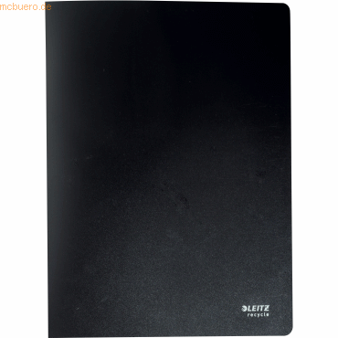 Leitz Sichtbuch Recycle A4 PP 20 Hüllen schwarz Leitz Sichtbuch Recycle A4 PP 20 Hüllen schwarz von Leitz