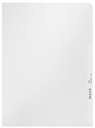 Leitz Sichthülle Standard, A5, PP, genarbt, dokumentenecht, farblos Leitz Sichthülle Standard, A5, PP, genarbt, dokumentenecht, farblos von Leitz