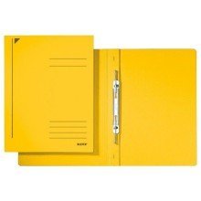 Leitz Spiralhefter, A4, kfm. Heftung, Colorspankarton, gelb [Office Product] von Leitz