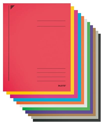 Leitz Spiralhefter A4, 25er Pack, Spiralmechanik für Standard-Lochung, Für bis zu 250 Blatt, Farblich sortiert, 30400099 Leitz Spiralhefter A4, 25er Pack, Spiralmechanik für Standard-Lochung, Für bis zu 250 Blatt, Farblich sortiert, 30400099 von Leitz