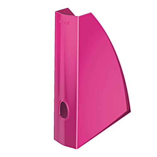 Leitz Stehsammler, A4, Zur Aufbewahrung von Dokumenten und Zeitschriften, Mit Griffloch, Pink, WOW, 52771023 Leitz Stehsammler, A4, Zur Aufbewahrung von Dokumenten und Zeitschriften, Mit Griffloch, Pink, WOW, 52771023 von Leitz