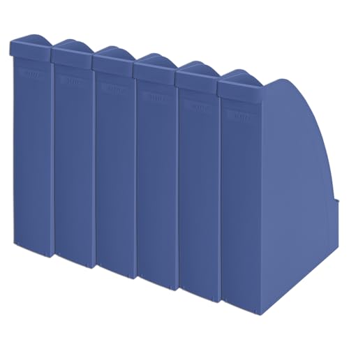 Leitz Stehsammler A4, 6er Pack, Blauer Engel, Recycle-Sortiment, Blau, 24765030 Leitz Stehsammler A4, 6er Pack, Blauer Engel, Recycle-Sortiment, Blau, 24765030 von Leitz