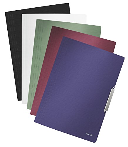 Leitz Style 20 Eckspannermappe mit 3 Klappen aus Polypropylen, A4, verschiedene Farben, 150 Blatt gebürstet Leitz Style 20 Eckspannermappe mit 3 Klappen aus Polypropylen, A4, verschiedene Farben, 150 Blatt gebürstet von Leitz