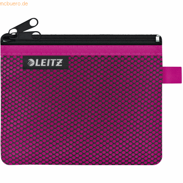 10 x Leitz Traveller Zip-Beutel Wow S 2 Fächer 14x10,5cm 2 Fächer pink 10 x Leitz Traveller Zip-Beutel Wow S 2 Fächer 14x10,5cm 2 Fächer pink von Leitz