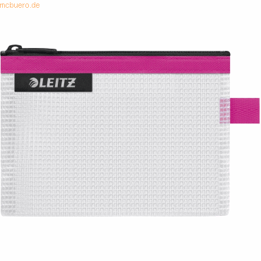 10 x Leitz Traveller Zip-Beutel Wow S A6 wasserabweisend pink von Leitz