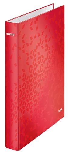 Leitz WOW 42410026 Ringbuch 2, bis zu 250 Blatt, Rücken 40 mm, A4, rot Leitz WOW 42410026 Ringbuch 2, bis zu 250 Blatt, Rücken 40 mm, A4, rot von Leitz