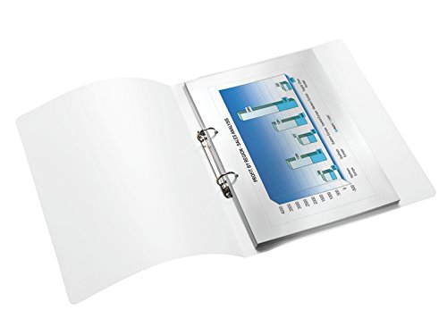 Leitz WOW Schnellhefter, A4, 2 Ringe, 25 mm, rund, farbig sortiert, 12 Stück von Leitz