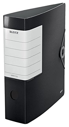 Ordner Solid 180°, 82mm breit, A4, 290x318mm, schwarz Ordner Solid 180°, 82mm breit, A4, 290x318mm, schwarz von Leitz