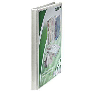 Präsentationsringbuch A4 weiß LEITZ 42770001 16mm 2Ringe von Leitz