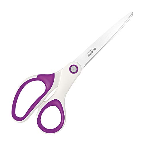 Leitz WOW Titan Qualitätsschere, Für Rechts- oder Linkshänder (beidhändig), Haushaltsschere mit ergonomischem Griff, Für zu Hause oder Schule, Violett, 53192062 Leitz WOW Titan Qualitätsschere, Für Rechts- oder Linkshänder (beidhändig), Haushaltsschere mit ergonomischem Griff, Für zu Hause oder Schule, Violett, 53192062 von Leitz