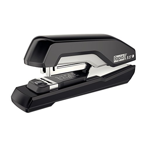 Rapid Tacker, 30 Blatt Kapazität, Flachheftgerät, Schwarz, Ergonomisch, Kunststoff, S27, 5000540 Rapid Tacker, 30 Blatt Kapazität, Flachheftgerät, Schwarz, Ergonomisch, Kunststoff, S27, 5000540 von Rapid