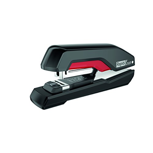 Rapid Tacker, 30 Blatt Kapazität, Flachheftgerät, Schwarz/Rot, Ergonomisch, Kunststoff, S27, 5000541 Rapid Tacker, 30 Blatt Kapazität, Flachheftgerät, Schwarz/Rot, Ergonomisch, Kunststoff, S27, 5000541 von Rapid