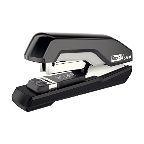 Rapid Tacker, 50 Blatt Kapazität, Flachheftgerät, Schwarz, Ergonomisch, Kunststoff, S50, 5000543 Rapid Tacker, 50 Blatt Kapazität, Flachheftgerät, Schwarz, Ergonomisch, Kunststoff, S50, 5000543 von Rapid