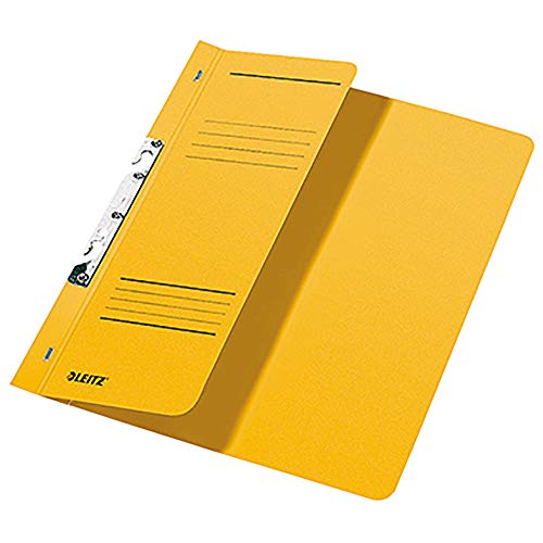 Schlitzhefter, A4, halber Vorderdeckel, gelb Schlitzhefter, A4, halber Vorderdeckel, gelb von Leitz