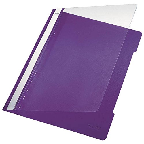 Standard Plastik-Hefter, A4, Abheftvorrichtung, Beschriftungsfeld, violett Standard Plastik-Hefter, A4, Abheftvorrichtung, Beschriftungsfeld, violett von Leitz