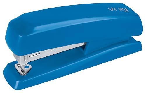 VON Leitz Heftgerät, Für 20 Blatt, Tacker mit kompakter Größe ideal für zu Hause, im Büro oder in der Schule, Metall und Kunsstoff, Blau, 56200035 VON Leitz Heftgerät, Für 20 Blatt, Tacker mit kompakter Größe ideal für zu Hause, im Büro oder in der Schule, Metall und Kunsstoff, Blau, 56200035 von Leitz