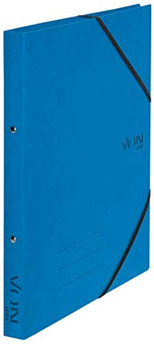 VON Leitz Ringbuch A4, Karton, Mit 2 Ringen und Gummibandverschluss, 25 mm Rückenbreite, Für 140 Blatt, Ringmechanik, Für Schule, Studium & Zuhause, 5 Stück, Blau, 30120035 VON Leitz Ringbuch A4, Karton, Mit 2 Ringen und Gummibandverschluss, 25 mm Rückenbreite, Für 140 Blatt, Ringmechanik, Für Schule, Studium & Zuhause, 5 Stück, Blau, 30120035 von Leitz