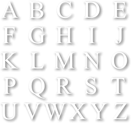 Ballonbox-Dekorationen, 26 Buchstaben (1 Sets von A-Z) für individuelle Namen, Geburtstagsparty, Babyparty, Geschlechtsoffenbarung, dekorative Blöcke (26 Buchstaben A-Z) von Leixi