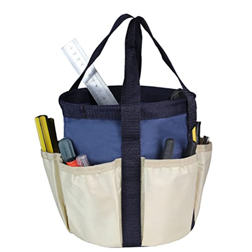 LejeMaek Gartenwerkzeugtasche Heavy Duty Gardening Tool Organizer Einkaufstasche mit 6 Taschen für Frauen Männer Marine Blue Garten Aufbewahrung LejeMaek Gartenwerkzeugtasche Heavy Duty Gardening Tool Organizer Einkaufstasche mit 6 Taschen für Frauen Männer Marine Blue Garten Aufbewahrung von LejeMaek
