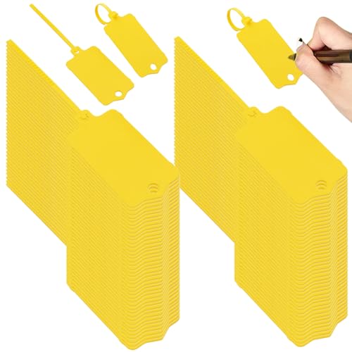 100pcs Schlüssel Tags wiederverwendbare Kunststoff -Tags Blankendichtung Versand mit selbstschleifen Schwänzen wasserdicht 100pcs Schlüssel Tags wiederverwendbare Kunststoff -Tags Blankendichtung Versand mit selbstschleifen Schwänzen wasserdicht von Lejelyma