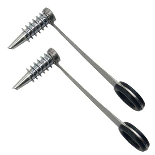 Lejelyma 2PCS Potato Spiral Cutter Handheld Multi-Purpose Stainless Steel Spiral Cutter with Handle for Carrot, Cucumber & More Potato Lejelyma 2PCS Potato Spiral Cutter Handheld Multi-Purpose Stainless Steel Spiral Cutter with Handle for Carrot, Cucumber & More Potato von Lejelyma