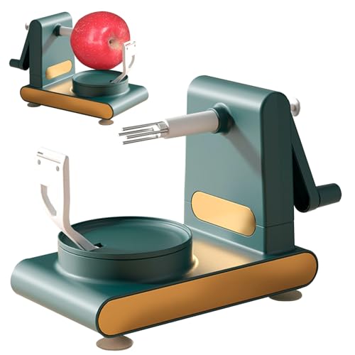 Obstschäler, Birnenschäler, Multi -Obst -Maschine, Rotary Potato Corer, Peeling Machine sicher und schnell schälen Mango -Zitrone, Pfirsich, Orange, Dunkelgrün Obstschäler, Birnenschäler, Multi -Obst -Maschine, Rotary Potato Corer, Peeling Machine sicher und schnell schälen Mango -Zitrone, Pfirsich, Orange, Dunkelgrün von Lejelyma