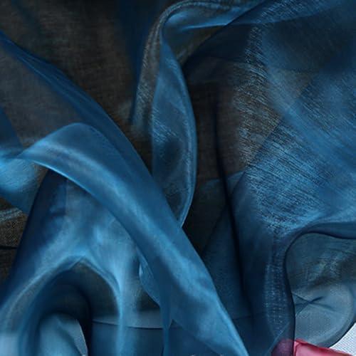 1,5 m x 1 m, schillernder Organza-Stoff, Farbverlauf, Organza-Spitzenstoff, schillerndes holografisches Gaze-Material, Stoff für Bastelarbeiten, Nähen, Dekorationen, Schwarz und Blau 1,5 m x 1 m, schillernder Organza-Stoff, Farbverlauf, Organza-Spitzenstoff, schillerndes holografisches Gaze-Material, Stoff für Bastelarbeiten, Nähen, Dekorationen, Schwarz und Blau von Leliafleury