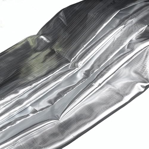 1,5 m x 1 m, silber-metallischer Organza-Stoff, Polyester-Organza-Netzstoff für Bastelarbeiten, Nähen, Dekorationen 1,5 m x 1 m, silber-metallischer Organza-Stoff, Polyester-Organza-Netzstoff für Bastelarbeiten, Nähen, Dekorationen von Leliafleury