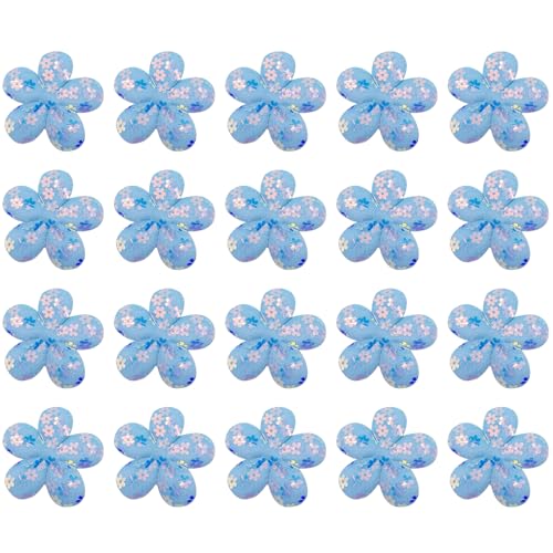20 x Pailletten-Blumenaufnäher, 5,5 cm, Blumen-Pailletten, Spitzenaufnäher für Bastelarbeiten, Kleidung, Hüte, Taschen, Dekoration, Blau 20 x Pailletten-Blumenaufnäher, 5,5 cm, Blumen-Pailletten, Spitzenaufnäher für Bastelarbeiten, Kleidung, Hüte, Taschen, Dekoration, Blau von Leliafleury