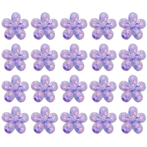 20 x Pailletten-Blumenaufnäher, 5,5 cm, florale Pailletten, Spitzenaufnäher für Bastelarbeiten, Kleidung, Hüte, Taschen, Dekoration, Lila 20 x Pailletten-Blumenaufnäher, 5,5 cm, florale Pailletten, Spitzenaufnäher für Bastelarbeiten, Kleidung, Hüte, Taschen, Dekoration, Lila von Leliafleury