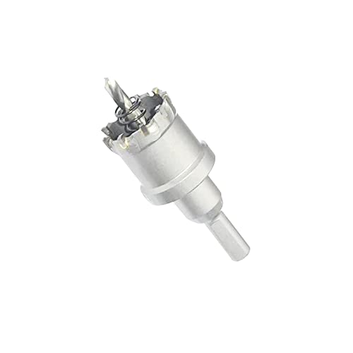 25 mm Metall-Lochsäge, TCT-Lochschneider mit titanbeschichteten Zentrierbohrern, robuster Hartmetallbohrer für Eisen, Edelstahl, Kunststoff, Kupfer 25 mm Metall-Lochsäge, TCT-Lochschneider mit titanbeschichteten Zentrierbohrern, robuster Hartmetallbohrer für Eisen, Edelstahl, Kunststoff, Kupfer von Leliafleury