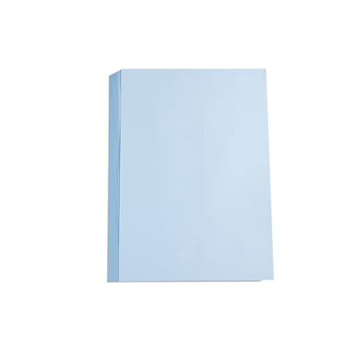 50 Blatt A4 farbiges Papier, 70 g hellblaues Druckerpapier für Bürodruck-Handwerksprojekte von Leliafleury
