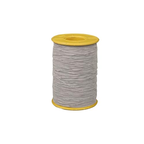 Leliafleury 1 Spule graues elastisches Nähgarn, 0,5 mm, elastischer Faden, dehnbare Schnur zum Nähen von Kleidung Leliafleury 1 Spule graues elastisches Nähgarn, 0,5 mm, elastischer Faden, dehnbare Schnur zum Nähen von Kleidung von Leliafleury