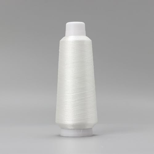 Leliafleury 3200M Metallic Stickgarn Polyester Nähgarn zum Nähen von Stickprojekten, Weiß Leliafleury 3200M Metallic Stickgarn Polyester Nähgarn zum Nähen von Stickprojekten, Weiß von Leliafleury