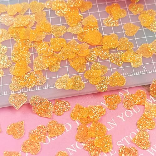 Leliafleury 8 mm orange Herz Pailletten Konfetti Glitzer Herz Konfetti PVC flache lose Pailletten für Hochzeit Party Dekorationen, 20 g Leliafleury 8 mm orange Herz Pailletten Konfetti Glitzer Herz Konfetti PVC flache lose Pailletten für Hochzeit Party Dekorationen, 20 g von Leliafleury