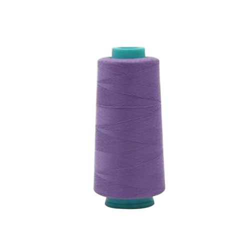 Leliafleury Allzweck-Polyester-Nähgarn, Polyester-Stickgarn zum Nähen von Stickprojekten, 2740 m, Violett von Leliafleury