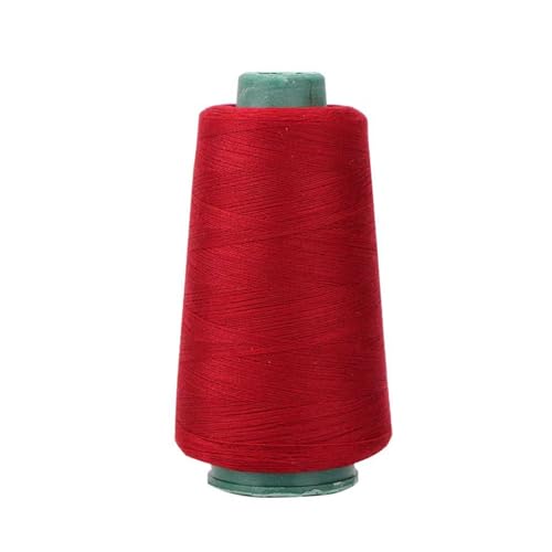 Leliafleury Allzweck-Polyester-Nähgarn, Polyester-Stickgarn zum Nähen von Stickprojekten, 3000 m, Rot Leliafleury Allzweck-Polyester-Nähgarn, Polyester-Stickgarn zum Nähen von Stickprojekten, 3000 m, Rot von Leliafleury
