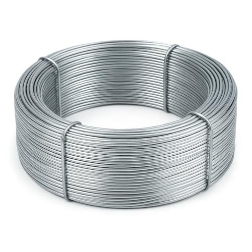 Verzinkter Eisendraht Ø 1,3 mm – Rolle mit 22 Metern – rostbeständig für Gartenarbeit, Befestigungen und den Hausgebrauch – LEMAG SRL Verzinkter Eisendraht Ø 1,3 mm – Rolle mit 22 Metern – rostbeständig für Gartenarbeit, Befestigungen und den Hausgebrauch – LEMAG SRL von Lemag srl