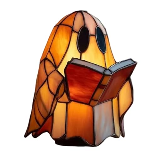 Lampe,Gespenstisches Nachtlicht - LED Deko Für Halloween Indoor Babyzimmer Schlafzimmer Bücherregal Tisch von Lembeauty