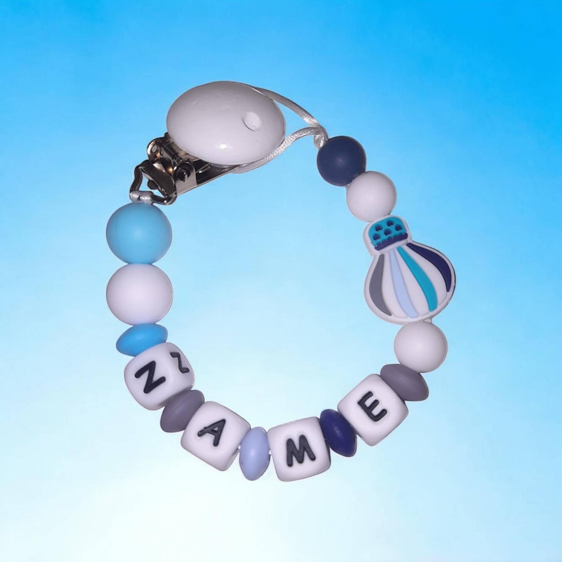 Schnullerkette Personalisiert Schnullerkette Personalisiert von LemeravigliedimariCo