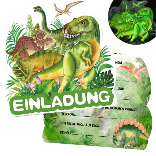 Lemicin Kindergeburtstag Einladungskarten Dino Partyeinladungen: 15 Dinosaurier Einladungskarten Kindergeburtstag Jungen Mädchen Kinder Dino Party Karten Lemicin Kindergeburtstag Einladungskarten Dino Partyeinladungen: 15 Dinosaurier Einladungskarten Kindergeburtstag Jungen Mädchen Kinder Dino Party Karten von Lemicin
