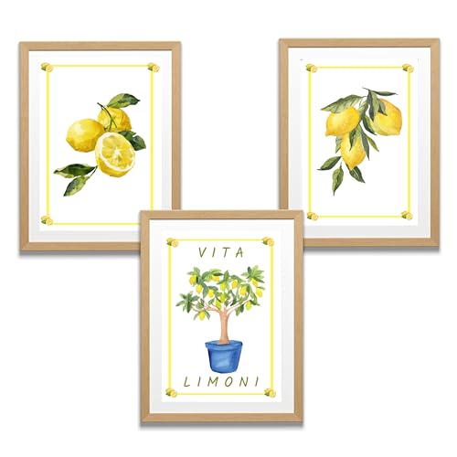 Küchen Bilder Küchen Dekoration Wandbilder DIN A4 Made in Germany (Zitrone) von Lemina