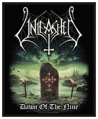 Unleashed - Dawn Of The Nine Aufnäher/Patch | Badge Flicken Rocker Kutte Biker-Weste Lemmy Kilmister von Lemmy Kilmister