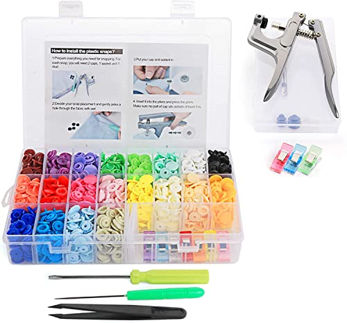 Lemonfilter 400 Sets Druckknopf-Set, Druckknopfzange + 20 Farben T5 Kunststoff-Druckknöpfe, Druckknopf-Set zum Nähen, Kleidung und Basteln Lemonfilter 400 Sets Druckknopf-Set, Druckknopfzange + 20 Farben T5 Kunststoff-Druckknöpfe, Druckknopf-Set zum Nähen, Kleidung und Basteln von Lemonfilter