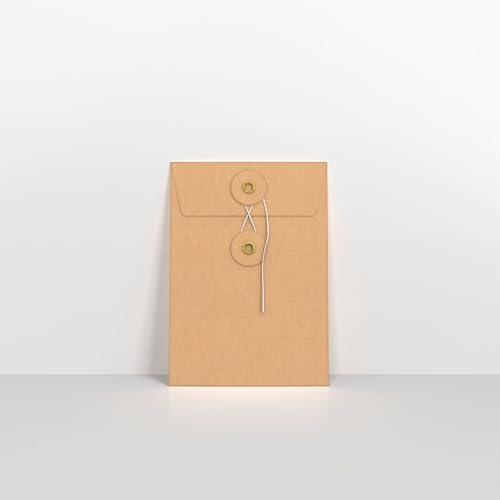 Lempac Versandtaschen mit Schnur und Unterlegscheiben, C5 und C6, für den persönlichen und geschäftlichen Gebrauch, wiederverwendbar, 180 g/m², langlebige Versandlösung, SW162 x 25 Lempac Versandtaschen mit Schnur und Unterlegscheiben, C5 und C6, für den persönlichen und geschäftlichen Gebrauch, wiederverwendbar, 180 g/m², langlebige Versandlösung, SW162 x 25 von Lempac