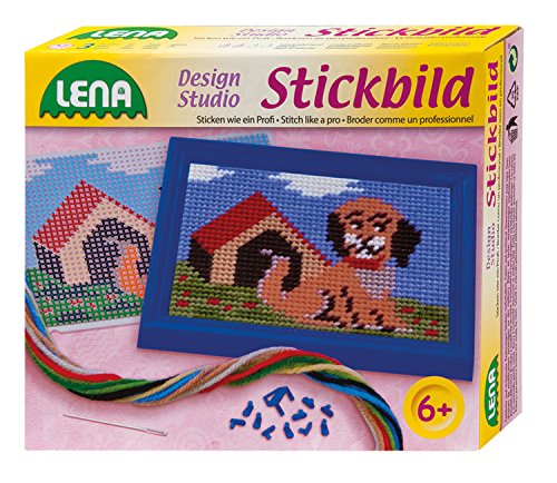 Simm 42603 - Stickbild Hund von Lena