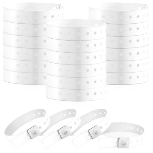 Lenotoon 300 Stück Neon-Armbänder Aus Kunststoff, Vinyl-Armbänder, Armbänder, Plastikarmbänder, Party-Armbänder, von Lenotoon