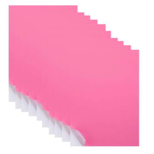 Lenotoon A4-Aufkleberpapier 8,27 X 11,69 für -/Tintenstrahldrucker für Büro und Schule, Rosa von Lenotoon