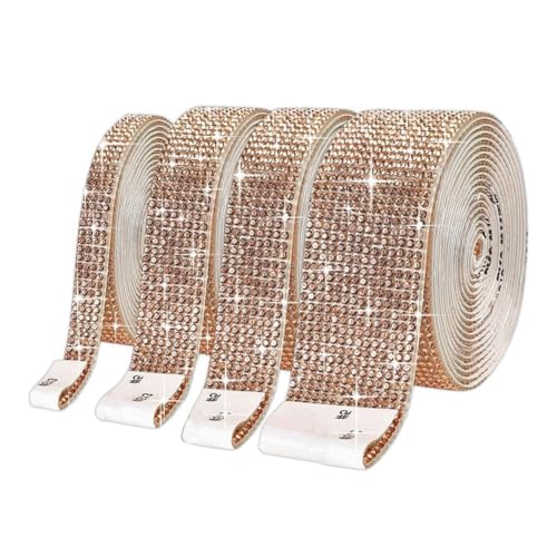 Lenotoon Selbstklebendes Diamantband in Rolle, Glitzerband, Handgefertigt, DIY-Geschenkdekoration, Hochzeitsbedarf, Kosmetik, Vasendekoration D Lenotoon Selbstklebendes Diamantband in Rolle, Glitzerband, Handgefertigt, DIY-Geschenkdekoration, Hochzeitsbedarf, Kosmetik, Vasendekoration D von Lenotoon