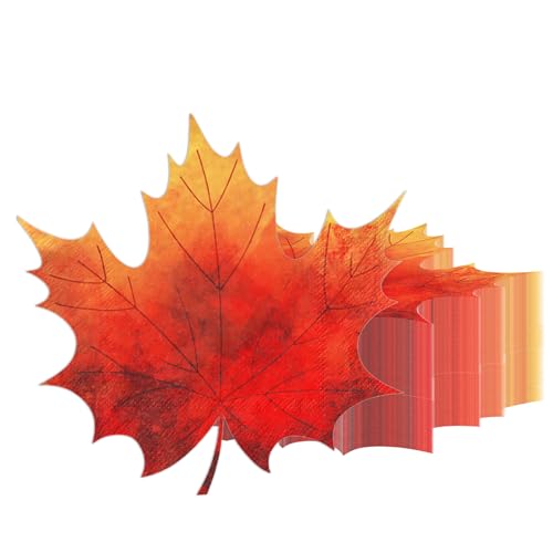 Herbst-Ahornblatt-Servietten, 40 Stück Herbst-Ahornblatt-Servietten, 40 Stück von Lenyunge